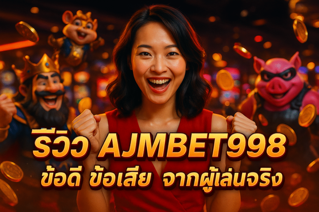รีวิว AJMBET998 ข้อดี ข้อเสีย จากผู้เล่นจริง