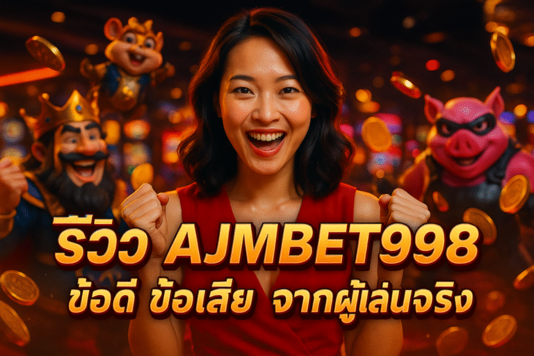 รีวิว AJMBET998 ข้อดี ข้อเสีย จากผู้เล่นจริง