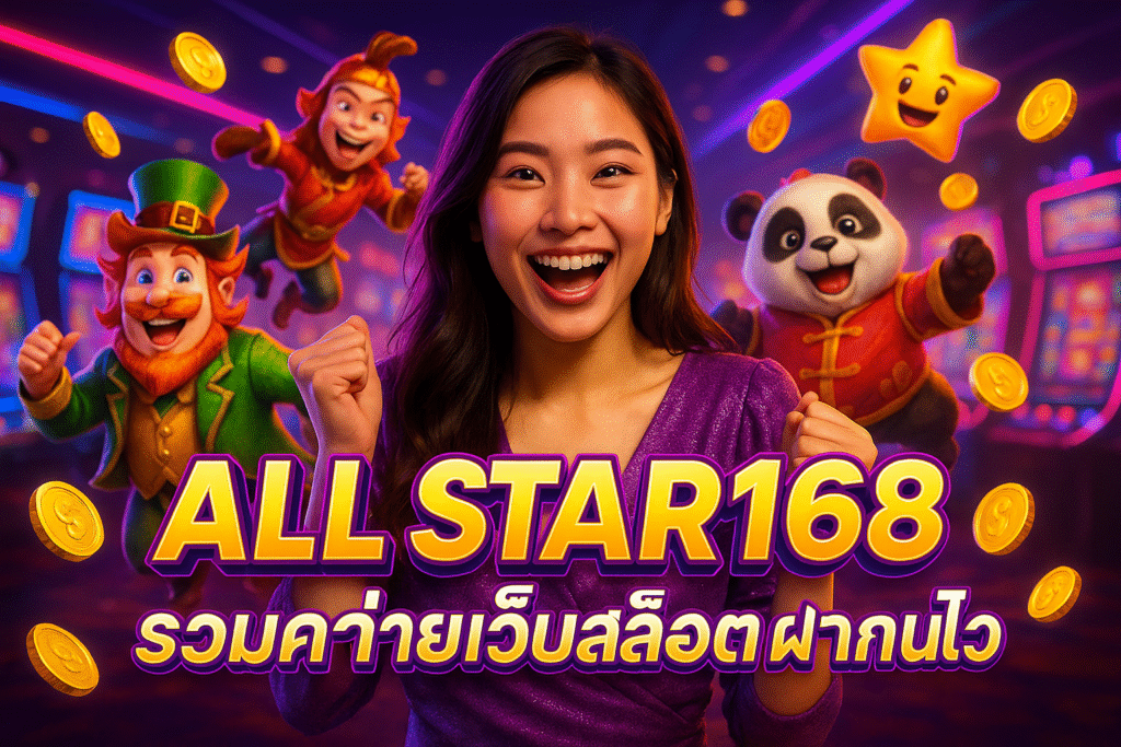 ALL STAR168 รวมค่ายเว็บสล็อ ฝากถอนไว