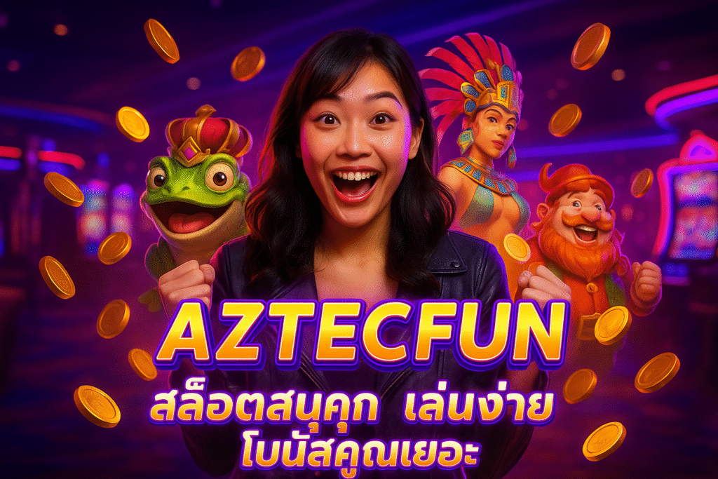 AZTECFUN สล็อตธสนุก เล่นง่าย โบนัสคูณเยอะ