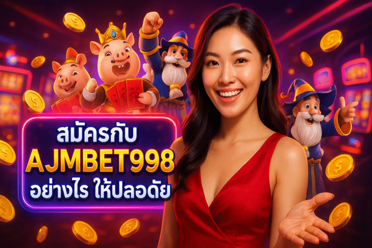 สมัครกับ AJMBET998 อย่างไร ให้ปลอดภัย