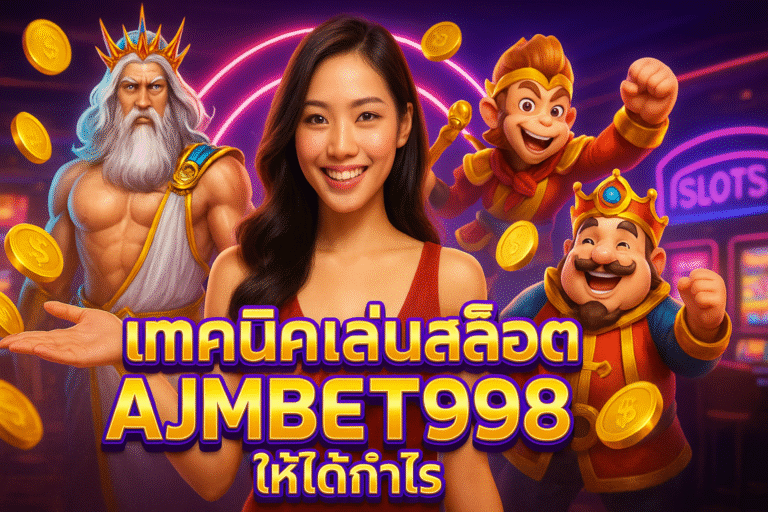เทคนิคเล่นสล็อต AJMBET998 ให้ได้กำไร