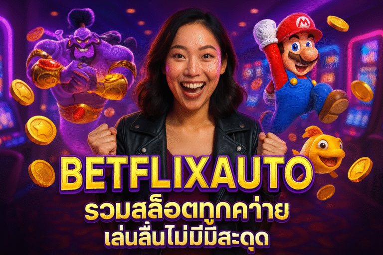 BETFLIXAUTO รวมสล็อตทุกค่าย เล่นลื่นไม่มีสะดุด